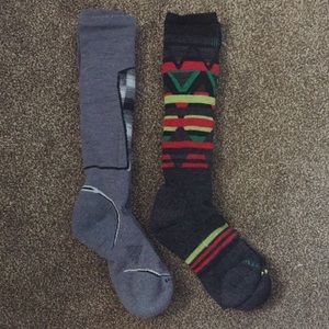 Smart wool men’s Large socks ski cold weather